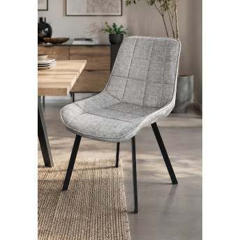 Silla comedor Jimena gris claro