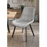 Silla comedor Jimena gris claro