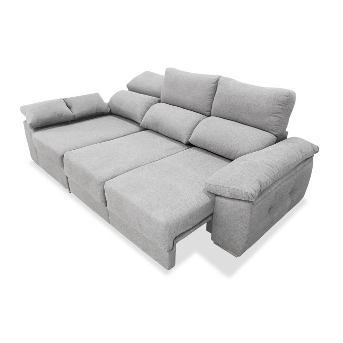 Sofá chaise longue derecha extensible cama...