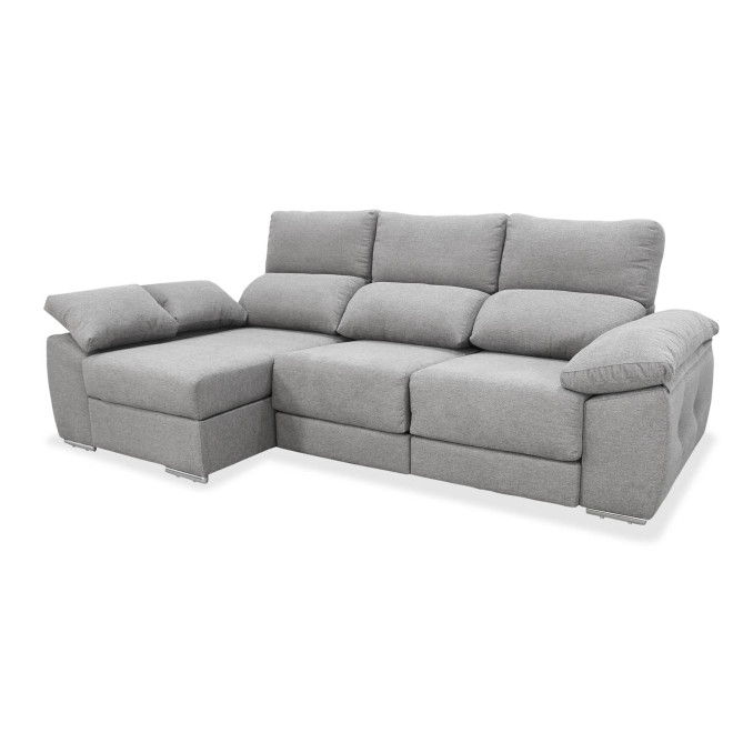 Sofá chaise longue izquierda extensible cama...