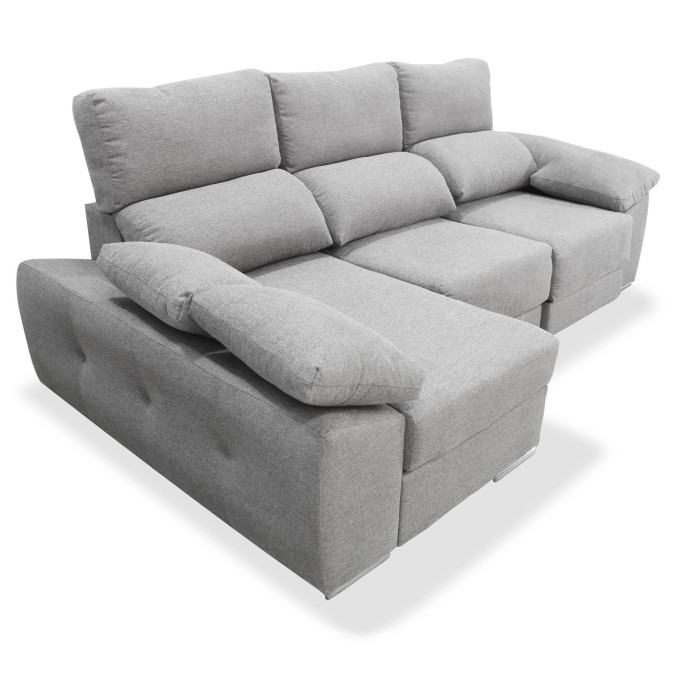 Sofá chaise longue izquierda extensible cama...
