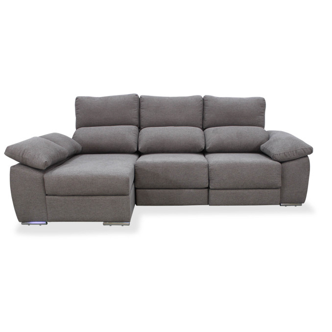 Sofá chaise longue izquierda extensible cama...