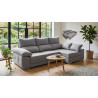 Sofá chaise longue derecha extensible cama Armani 265 cm...