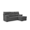 Sofá chaise longue Tiffany 208 cm gris