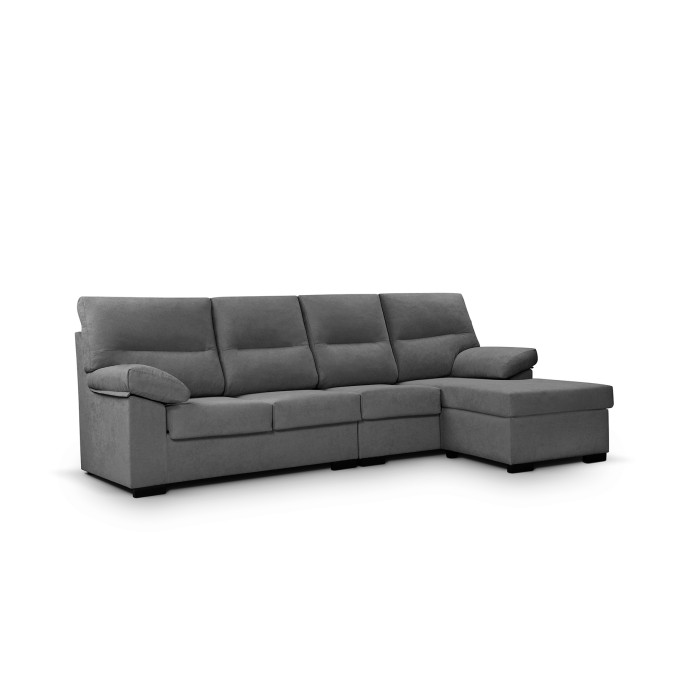 Sofá chaise longue 4 plazas Tiffany 240 cm