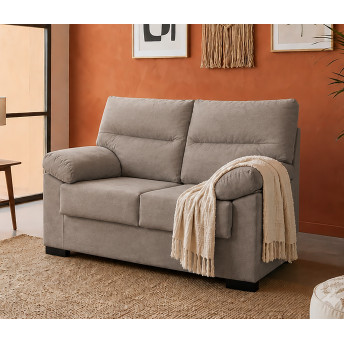 Sofá 2 plazas Tiffany 140 cm color beige