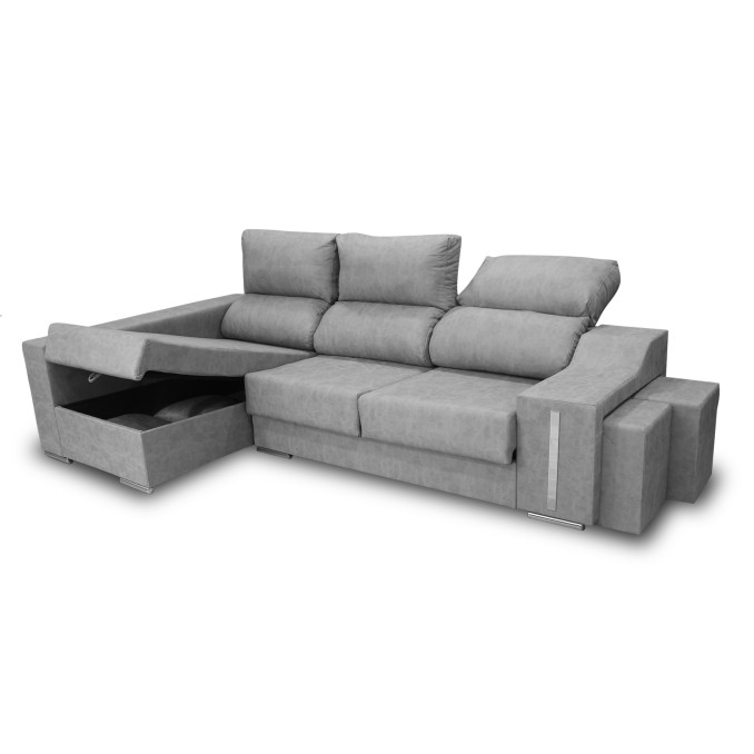 Sofá chaise longue izquierda Óscar 265 cm.