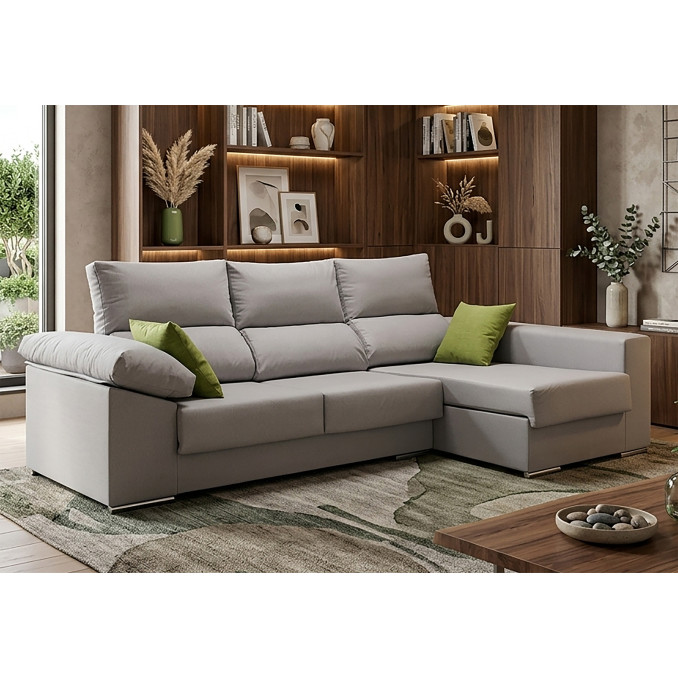 Sofá chaiselongue derecha Clio 265 cm