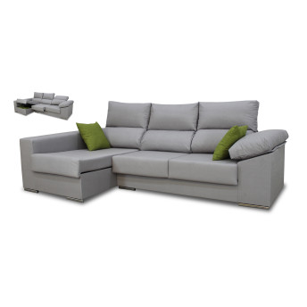 Sofá chaiselongue izquierda Clio 265 cm