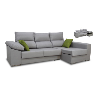 Sofá chaiselongue derecha Clio 265 cm