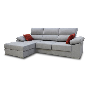 Sofá mega chaise longue izquierda Megane 287 cm