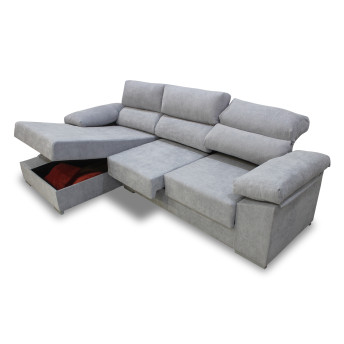 Sofá mega chaise longue izquierda Megane 287 cm