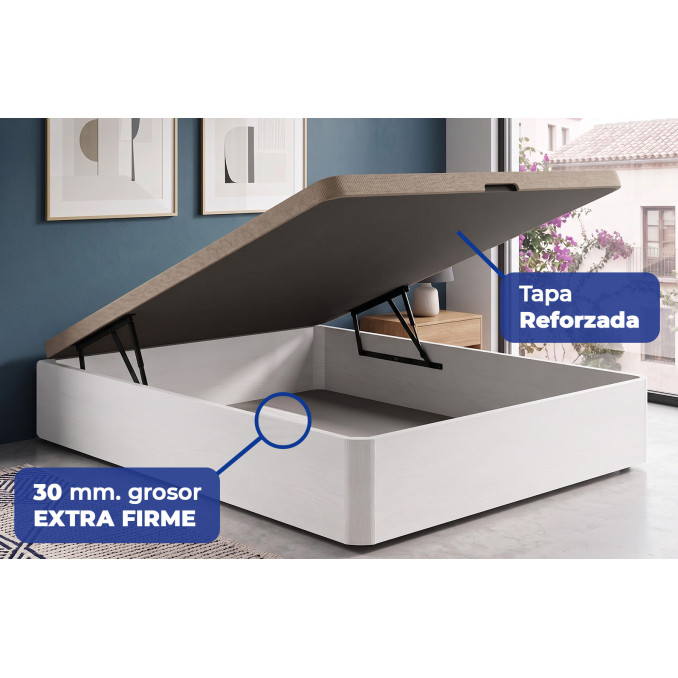 Canapé 90x190 Mónaco blanco