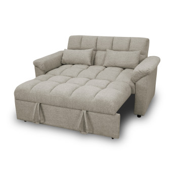 Sofá cama de matrimonio 160 cm Oliver beige