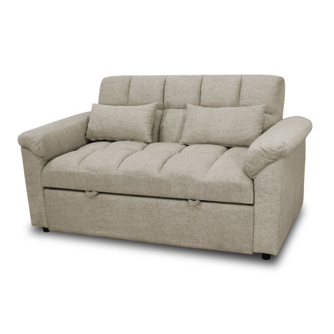 Sofá cama de matrimonio 160 cm Oliver beige