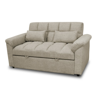 Sofá cama de matrimonio 160 cm Oliver beige