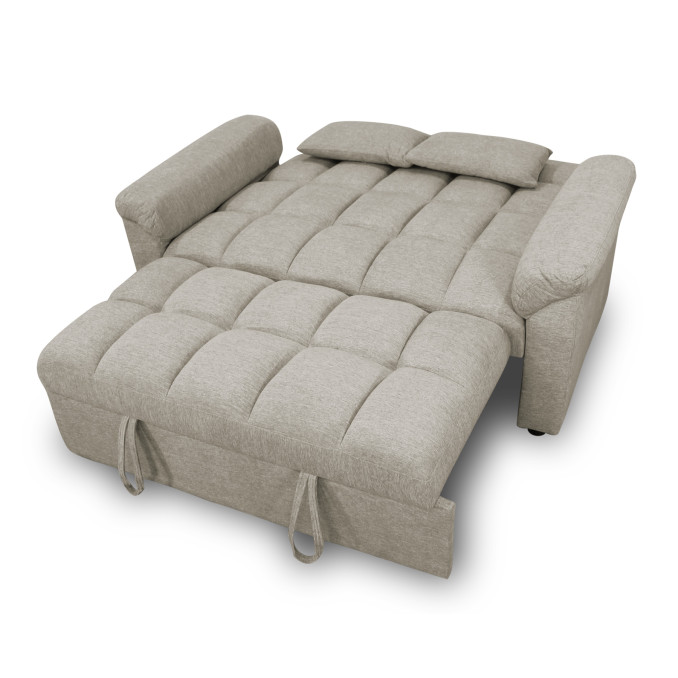 Sofá cama de matrimonio 160 cm Oliver beige
