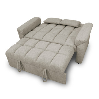 Sofá cama de matrimonio 160 cm Oliver beige