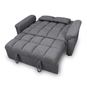 Sofá cama de matrimonio 160 cm Oliver gris