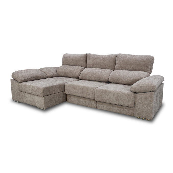 Sofá chaiselongue izquierda Alice 280 cm