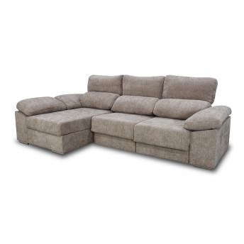 Sofá chaiselongue izquierda Alice 280 cm