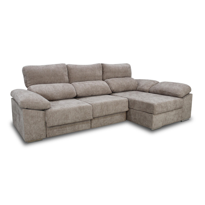 Sofá chaiselongue derecha Alice 280 cm
