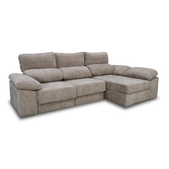 Sofá chaiselongue derecha Alice 280 cm