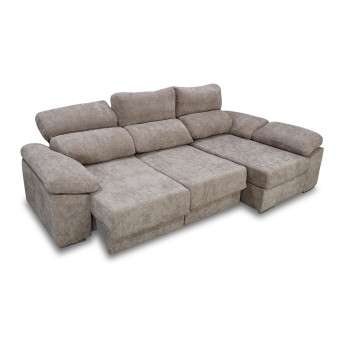 Sofá chaiselongue derecha Alice 280 cm