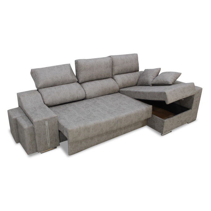 Sofá chaise longue cama derecha Florentino 265 cm.