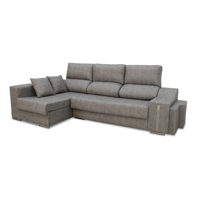 Sofá chaise longue cama izquierda 265 cm.