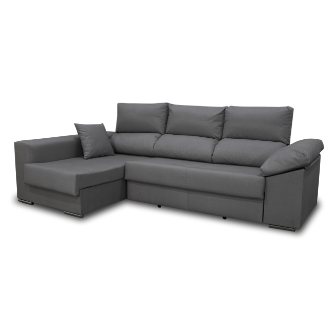 Sofá chaise longue cama izquierda León 270 cm
