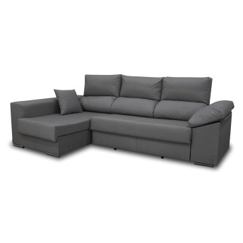Sofá chaise longue cama izquierda León 270 cm