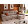 Sofá chaiselongue derecha Alice 280 cm