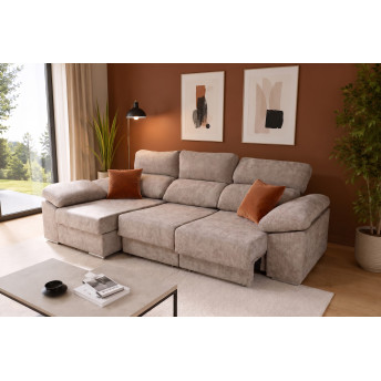 Sofá chaiselongue izquierda Alice 280 cm