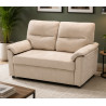 Sofá cama 2 plazas Fleming beige 140 cm