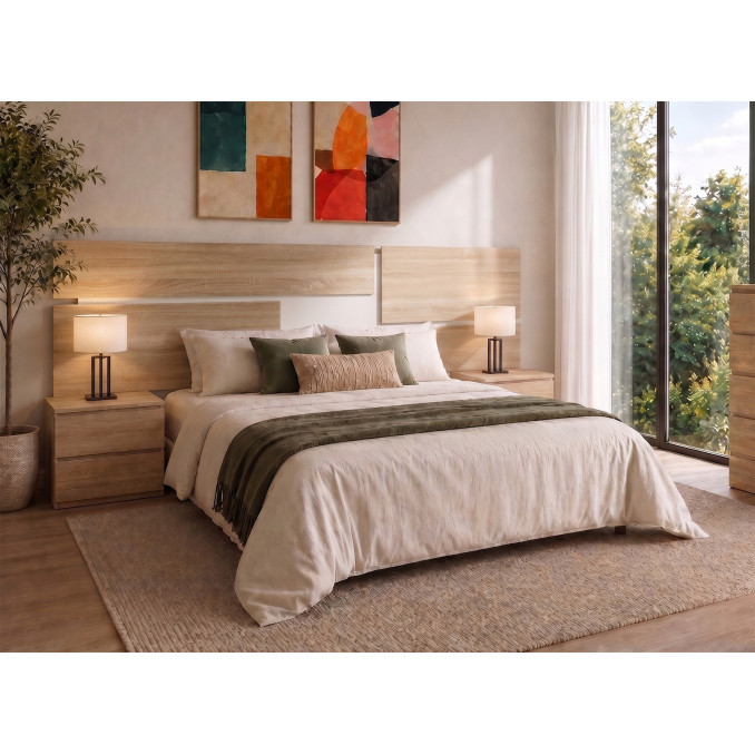 Cabecero dormitorio Cuadros 200 x 70