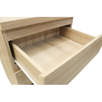 Mesa de noche Palm roble 2 cajones