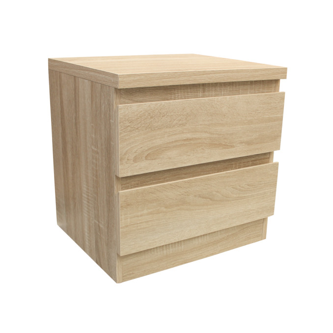 Mesa de noche Palm roble 2 cajones