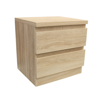 Mesa de noche Palm roble 2 cajones