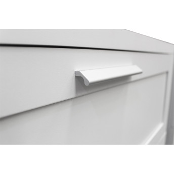 Mesa de noche Brise blanco 3 cajones
