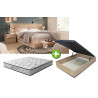 Pack Dormitorio 135x190 Barcelona - Cabecero + 2 mesitas...