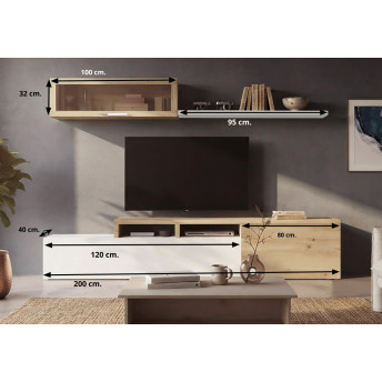 Mueble de salón Clever 200 cm