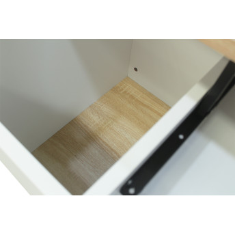 Mesa centro elevable con arcón Oporto
