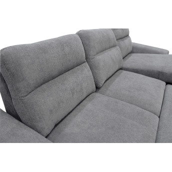 Sofá chaise longue cama con arcón Valencia 252 cm