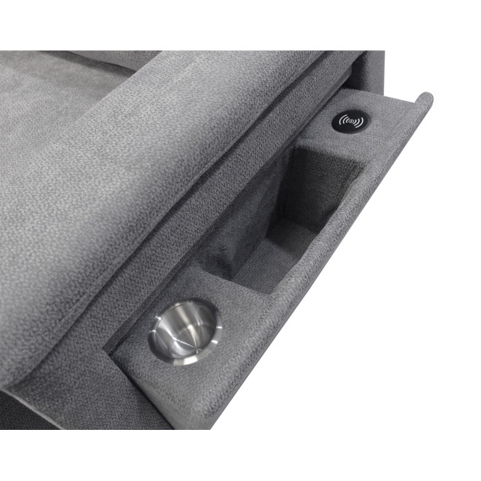 Sofá chaise longue cama con arcón Valencia 252 cm