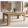 Mesa comedor extensible roble Lisboa 140 cm