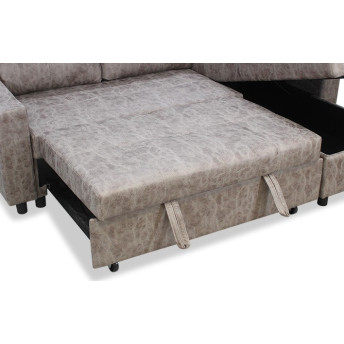 Sofá chaise longue cama Fan 222 cm.
