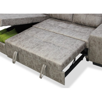 Sofá chaise longue cama Tucán 237 cm.