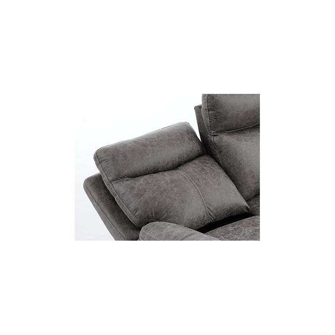 Sofá relax eléctrico 3 plazas 192 cm Afflec