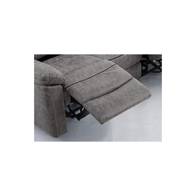 Sofá relax eléctrico 3 plazas 192 cm Afflec